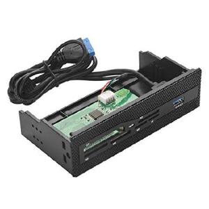 Bewinner PC内部カードリーダー USB 3.0ポート M2 SD MS XD CF TFカード ダッシュボード フロントパネル 外部メモリーカードリーダー M2 SD MS XD CF TFカ