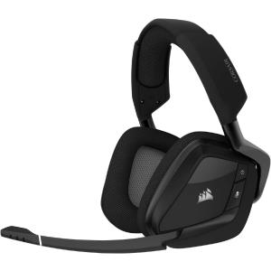 Corsair Void RGB Elite Wireless Premium Gaming Headset with 7.1 Surround Sound, Carbon