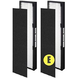 Lhari True HEPA 交換用フィルター E サイズ Idylis IAP-GG-125 FIL-GG-125 Germguardian AC5000シリーズ FLT5000 フィルター C 2個パック