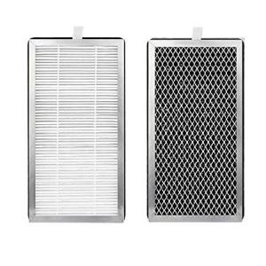 Fette Filter - 空気清浄機交換用フィルター Medify MA-15フィルター H13 True HEPA 99.9% 粒子除去 3イン1 プレフィルター 部品比較 # MA-15R-2 MA-15R-1 - 2個