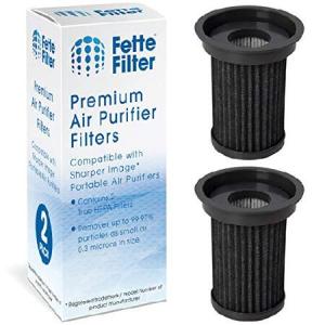 Fette Filter - TRUE HEPAフィルター 交換用 Sharper Image ポータブル空気清浄機 - 2個パック