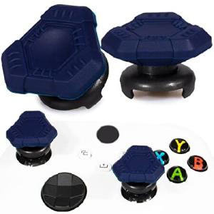 Playrealm FPS サムスティック エクステンダー ＆ テクスチャ ラバー シリコン グリップ カバー 2セット Xbox シリーズ X/S ＆ Xbox One コントローラー用 (UFO