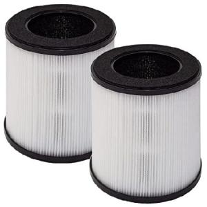 Lhari B-D02L True HEPA 交換用フィルター MOOKA KOIOS B-D02L 空気清浄機対応 3イン1 H13 True HEPAフィルター 2個パック