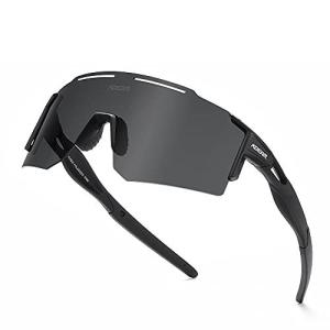 サングラス UV400偏光メガネ 女性と男性のための屋外防風スポーツアイウェア Thinker サイクリングランニングドライビングフィッシングとゴルフ