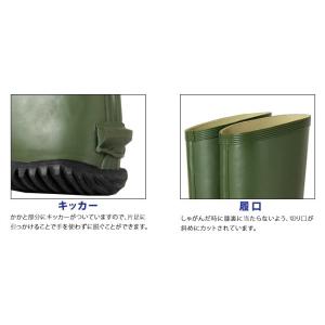 ミツウマ 長靴 レインシューズ ベールノースN...の詳細画像3