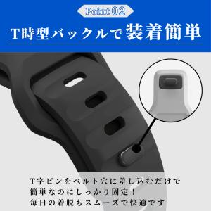 爆買 アップルウォッチ バンド シリコン 38...の詳細画像3