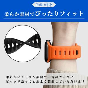 爆買 アップルウォッチ バンド シリコン 38...の詳細画像4