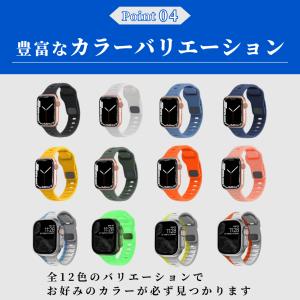 爆買 アップルウォッチ バンド シリコン 38...の詳細画像5