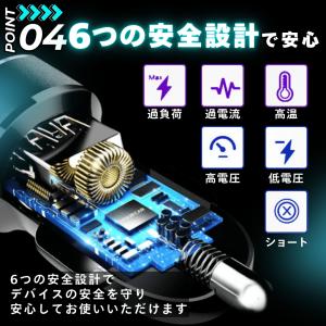 爆買 シガーソケット usb 2連 増設 カー...の詳細画像4