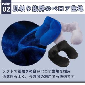 爆買 ネックピロー 飛行機 車 空気 エアー ...の詳細画像3