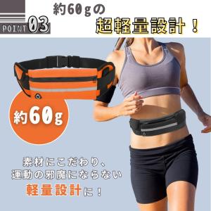 ランニングポーチ ペットボトル 揺れない ウエ...の詳細画像4