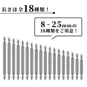 爆買 バネ棒 2本 セット 16mm 17mm...の詳細画像1