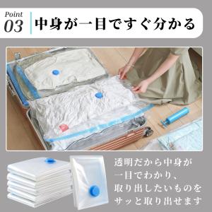 布団圧縮袋 衣類 収納袋 旅行 ふとん 羽毛 ...の詳細画像4