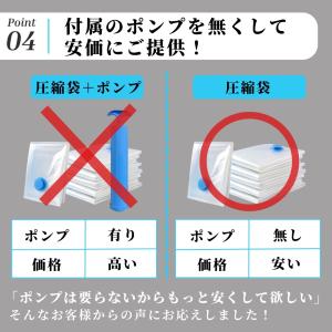 布団圧縮袋 衣類 収納袋 旅行 ふとん 羽毛 ...の詳細画像5