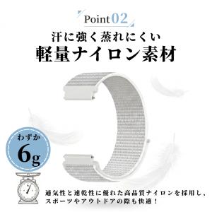 爆買 腕時計 ベルト マジックテープ ナイロン...の詳細画像3