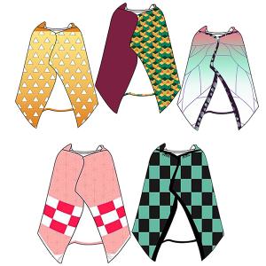 鬼滅 きめつ ブランケット パジャマ 着る毛布 ルームウェア ショール マント 肩掛け 和柄 コスプレ フード付き もこもこ 仮装