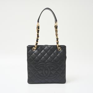 CHANEL シャネル マトラッセ PST ショッピングトート 黒 A50994 