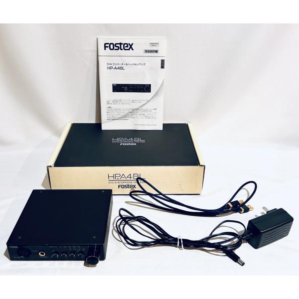 FOSTEX ヘッドホンアンプ D/A変換器内蔵 ハイレゾ対応 HP-A4BL