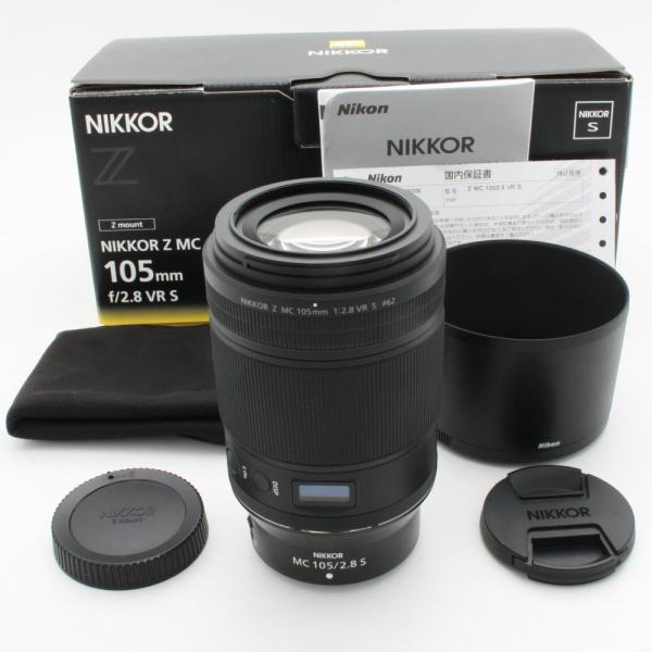 Nikon 単焦点マクロレンズ NIKKOR Z MC 105mm f/2.8 VR S Zマウント...