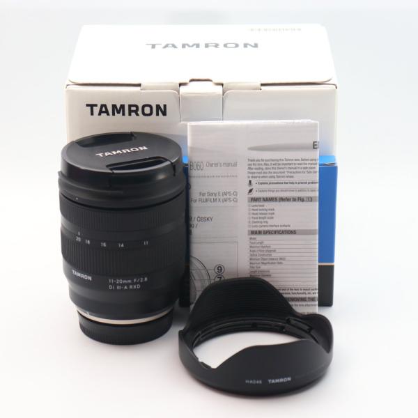 タムロン 11-20mm F/2.8 Di III-A RXD (Model B060) [フジX用...