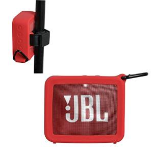 JBL GO 2 Bluetoothスピーカー専用保護収納シリカゲルシェル-Hermitshell(レッド)｜shop-nw