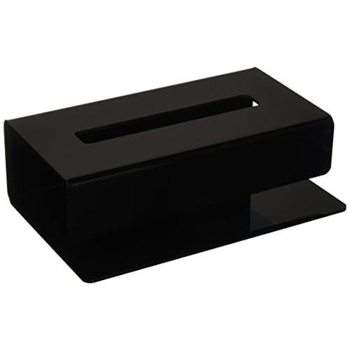 グランティ ティッシュケース ブラック 250×161×80mm アクリル ティッシュBOX入れ W...