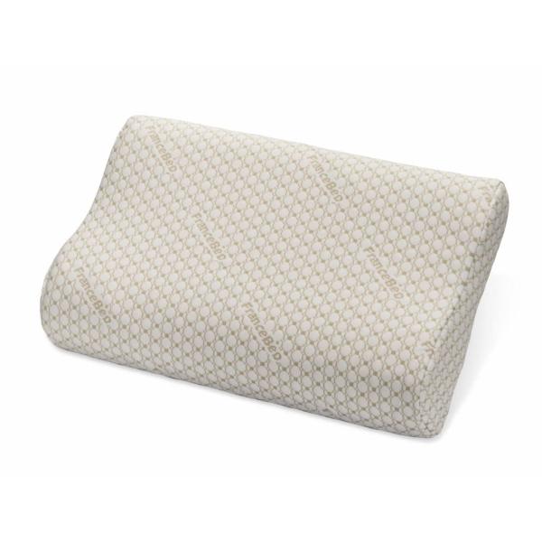 フランスベッド 低反発枕 「グッスリマクラN ソフト」 頭を包み込む柔らかさ。 50×32ｃｍ ホワ...