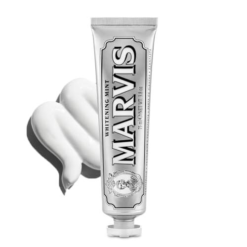 MARVIS(マービス) ホワイト・ミント歯磨き粉 爽やかミント味 オーラルケア イタリア製 75m...