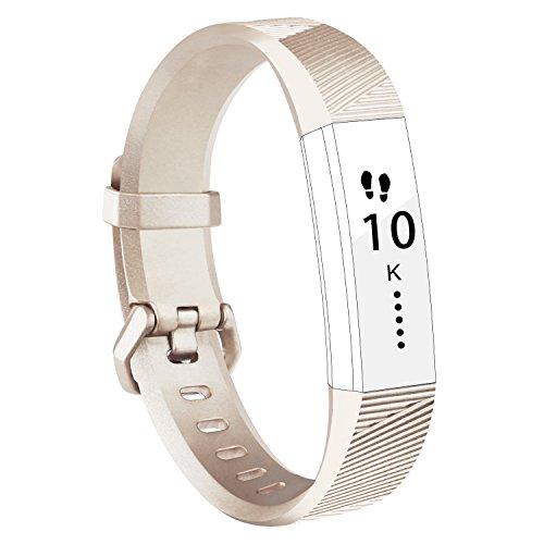 バンド for Fitbit Alta HR/Fitbit Alta バンド ベルト 快適な穴留め式...