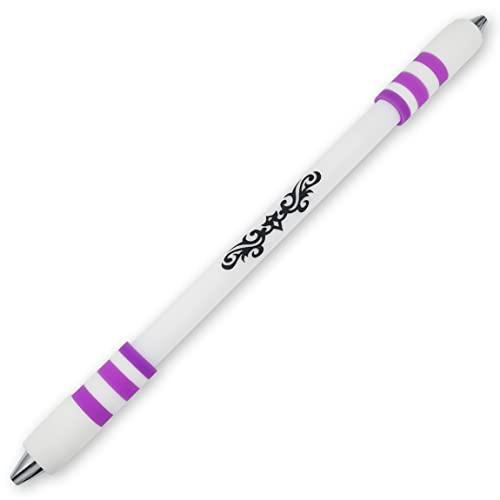 ペン回し専用ペン 改造ペン ペン回し やりやすい 選べるカラー (パープル)
