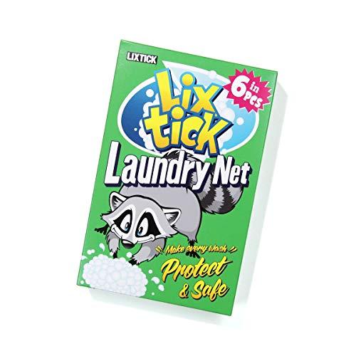 LIXTICK LAUNDRY NET | ランドリーネット 6枚組 洗濯ネット ギフトパッケージ付...