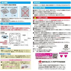【5個セット】パッと貼るだけホコリとりフィルタ...の詳細画像1