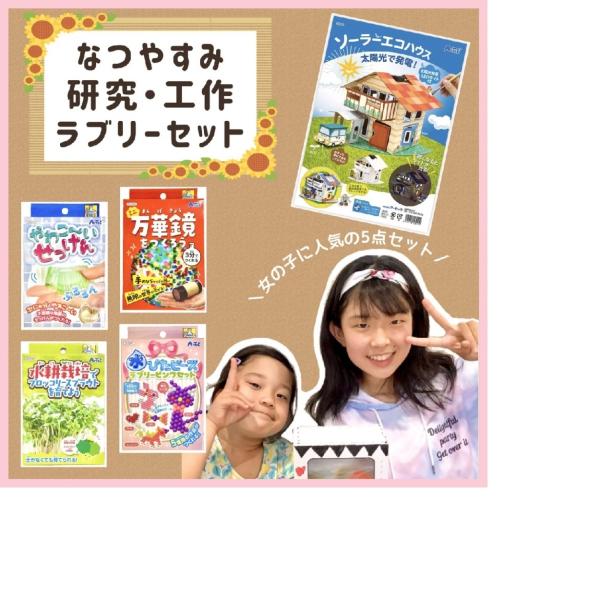 夏休み研究・工作ラブリーセット