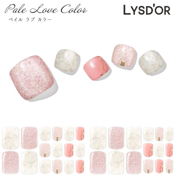 LYSD&apos;OR フットネイル  ペイルラブカラー Pale Love Color リスドール セルフ...