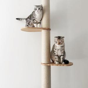 ねこぞく ブーレ 突っ張り棒タイプ キャットタ...の詳細画像2