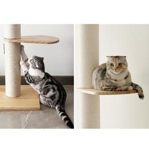 ねこぞく ブーレ 突っ張り棒タイプ キャットタ...の詳細画像3