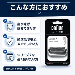 ブラウン シェーバー替刃 シリーズ7用 F/C...の詳細画像1