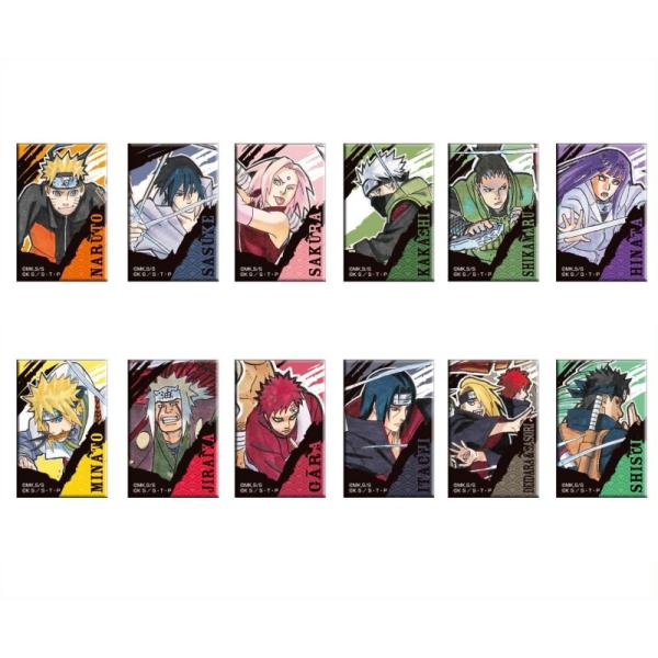 【NARUTO99】スクエアCANバッジ【ネコポス対応商品】