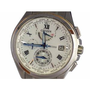 シチズン【CITIZEN】エクシード AT9050-58A（H820-T020887）ソーラー電波 メンズ腕時計｜shop-sakae