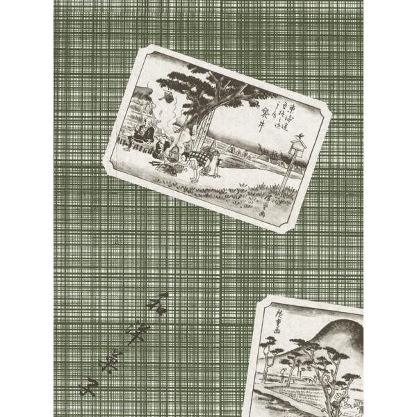 ラッピングペーパー(包装紙) No.34(東海道五十三次) 四六半才判 500枚