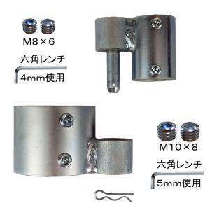 ヒンジ用の単管パイプジョイント 用途別に対応で...の詳細画像2