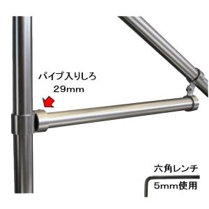 単管パイプジョイント φ48.6mm用 ホーロ...の詳細画像2