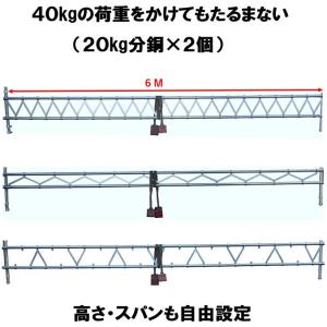 単管パイプジョイントでトラス構造のトラス梁を組...の詳細画像5