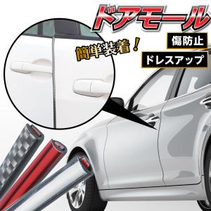 ドアモール メッキ風 ドアエッジモール 5m 車 ドアガード