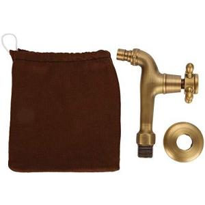 洗濯機用蛇口 水栓 G1/2接続給水栓 レバー水栓 シンクコールドウォータータップ アンティーク蛇口 交換付け替