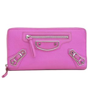 BALENCIAGA（バレンシアガ） ラウンドファスナー長財布 レザー