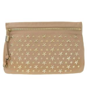 JIMMY CHOO（ジミーチュウ） クラッチバッグ レザー イエロー 星