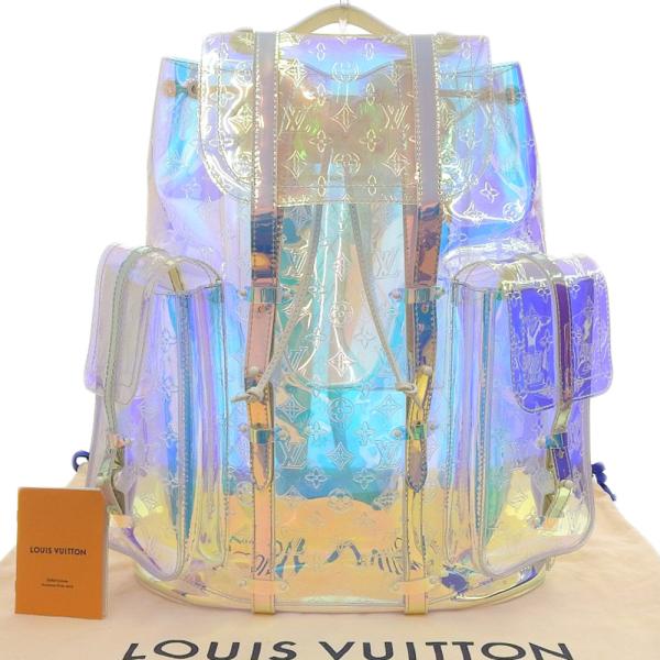 ルイヴィトン LOUIS VUITTON モノグラム プリズムクリストファーGM ポップアップ 限定...