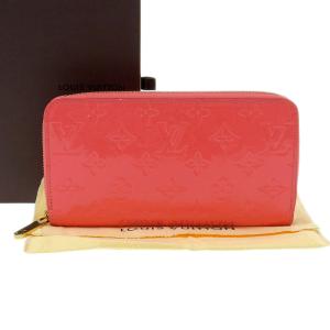 【本物保証】 美品 ルイヴィトン LOUIS VUITTON モノグラムヴェルニ ポルトフォイユ クレマンス ラウンドファスナー長財布 マゼンタ M90972 LOUIS VUITTON】ルイヴィトン『モノグラム ポルトフォイユ クレマンス