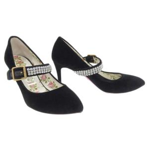 グッチ GUCCI ヒール パンプス ラインス...の詳細画像1
